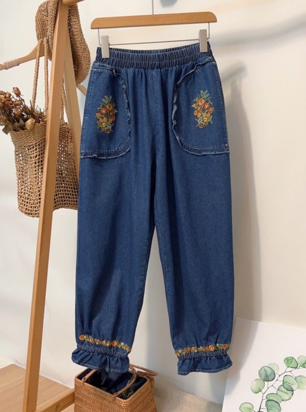 Quality Embroidered Denim