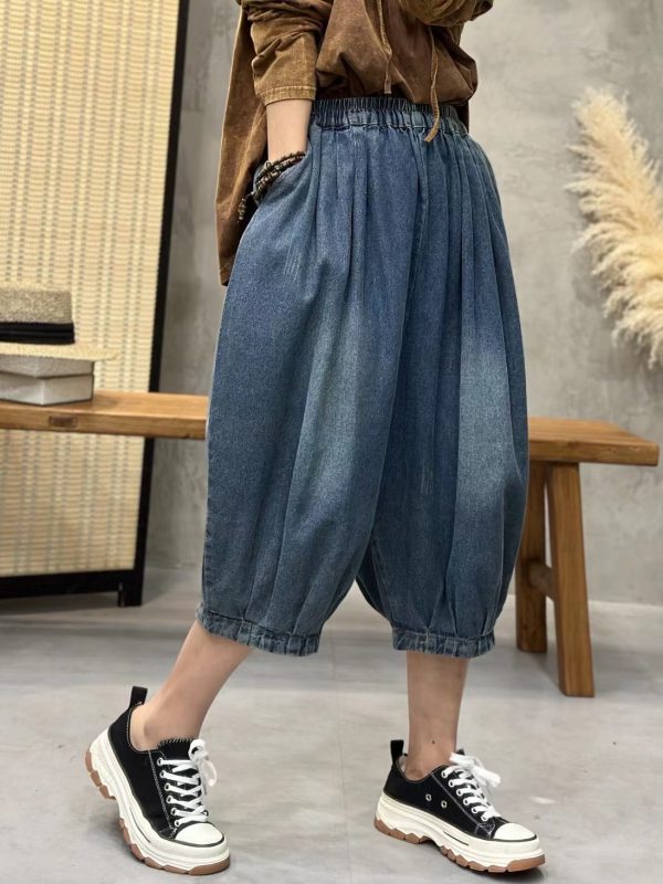 Quality Casual Cropped Jeans